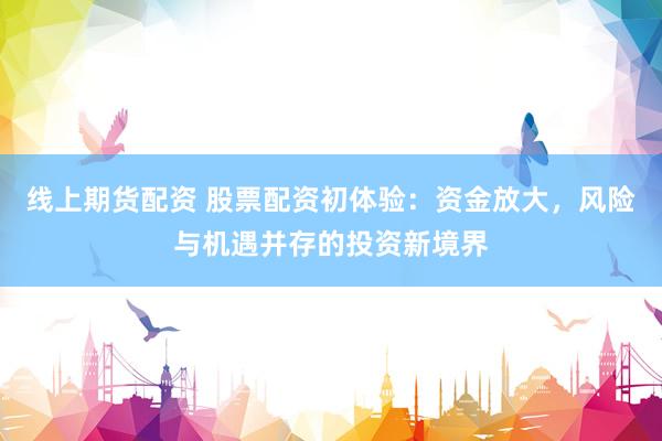 线上期货配资 股票配资初体验：资金放大，风险与机遇并存的投资新境界
