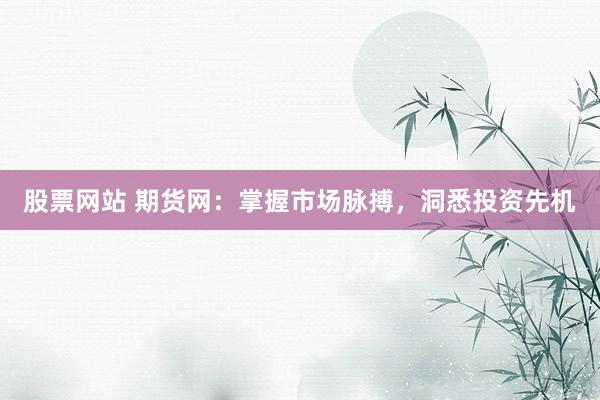 股票网站 期货网：掌握市场脉搏，洞悉投资先机